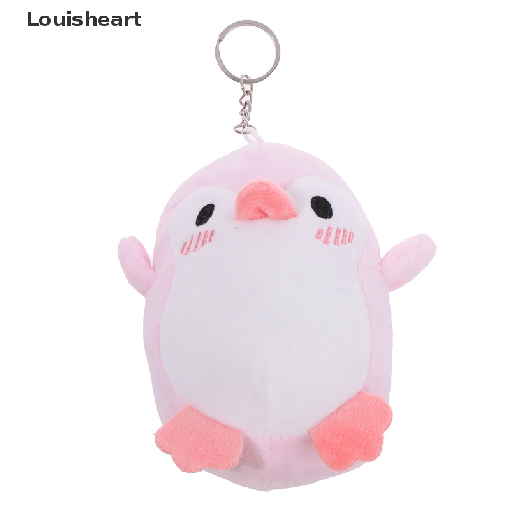 Thú Nhồi Bông Hình Chim Cánh Cụt 12CM Trang Trí Chìa Khóa