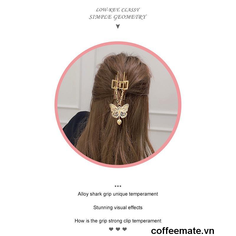 【coffeemate】⚡ Hợp thời trang đơn giản nơ nữ hoa lấy tóc