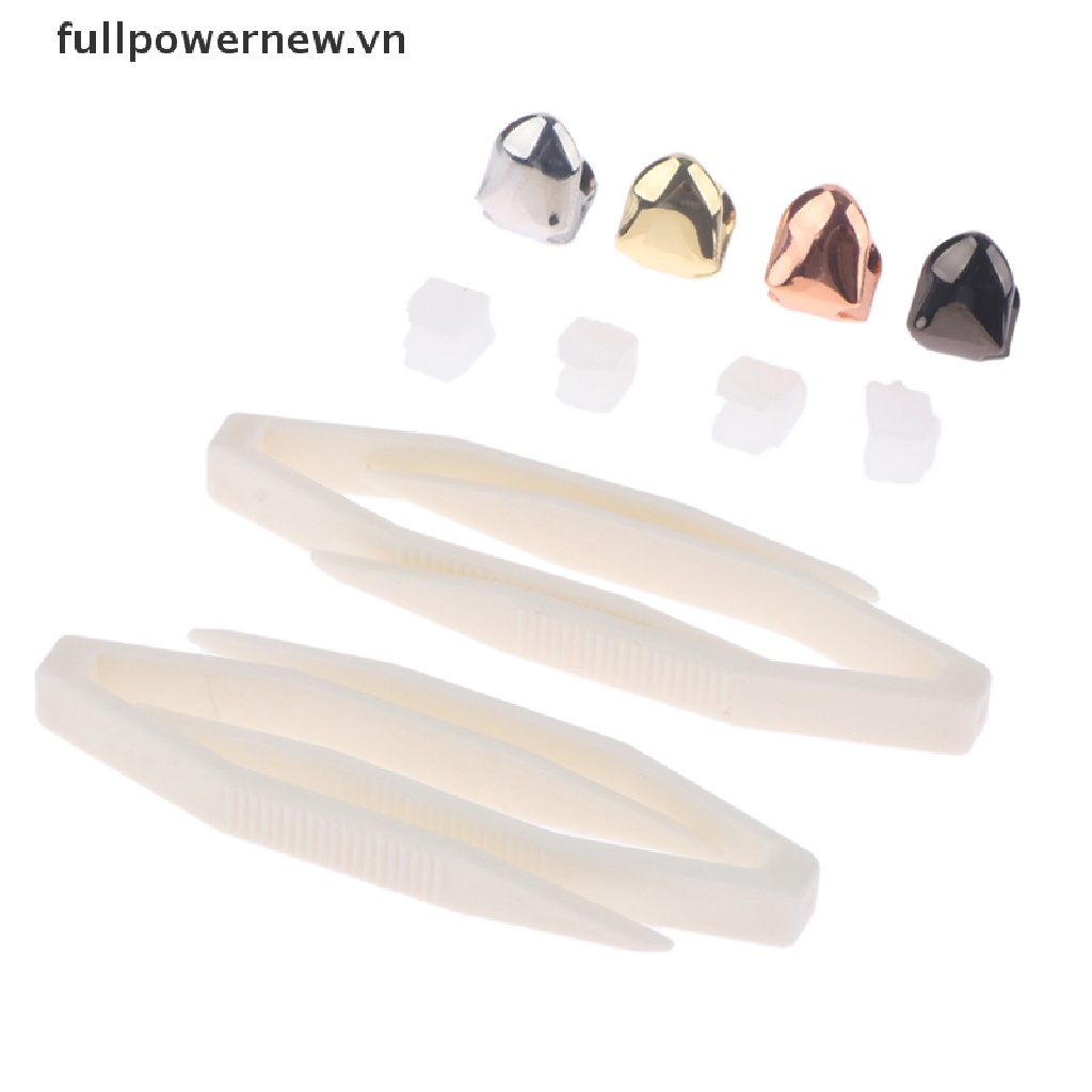 Nắp Răng Nhỏ Màu Vàng Kim Thời Trang Phong Cách Hip Hop