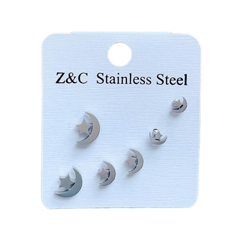 Bông Tai Thiết Kế Đơn Giản Phong Cách Punk Thời Trang Cho Nữ