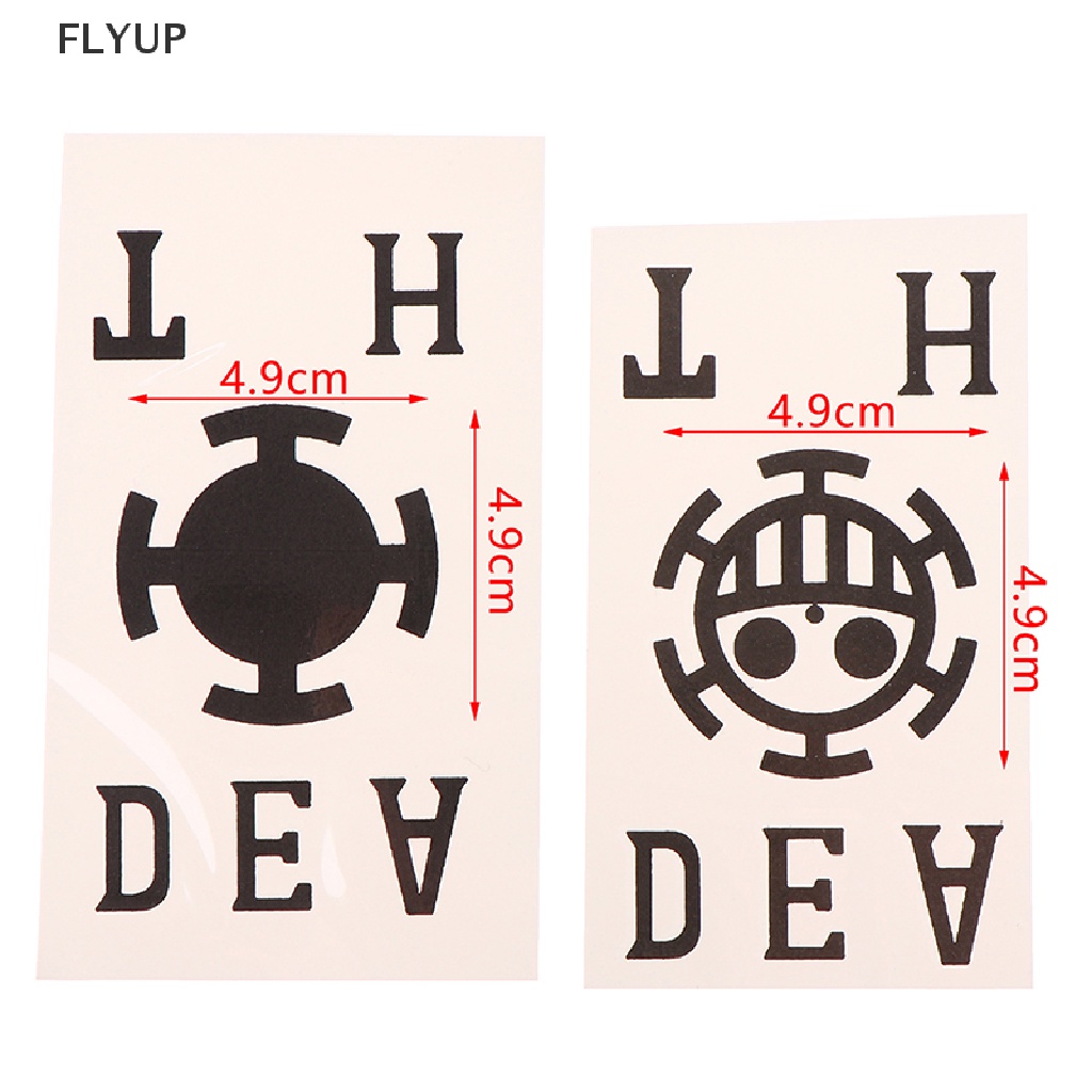 Hình Xăm Dán Ngón Tay Giả Hóa Trang Nhân Vật Luffy Trong ONE PIECE