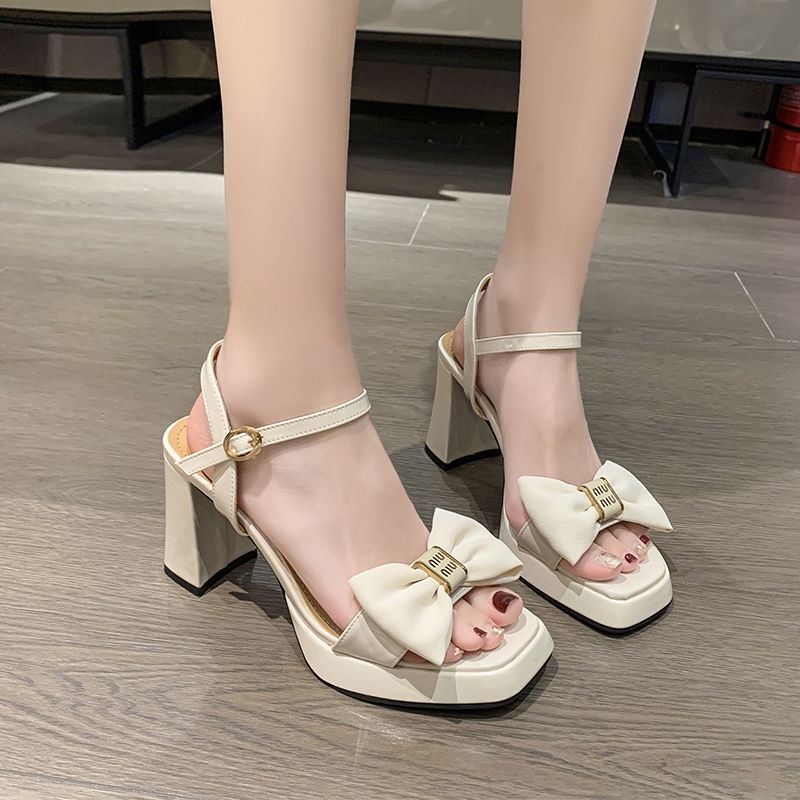 Sandal Cao Gót Thiết Kế Mới Cao Cấp Thời Trang Mùa Hè Dành Cho Nữ