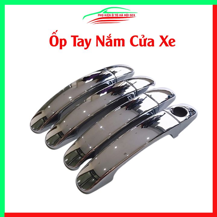Ốp tay hõm mạ crom Triton 2019-2023 sáng bóng chống trầy bảo vệ cửa xe ô tô