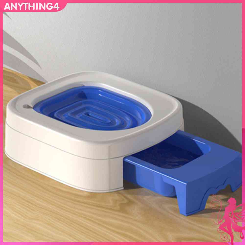 ✥Bất cứ thứ gì 4440✥Hộp Nhựa Huấn Luyện Mèo Đi Vệ Sinh Tiện Dụng