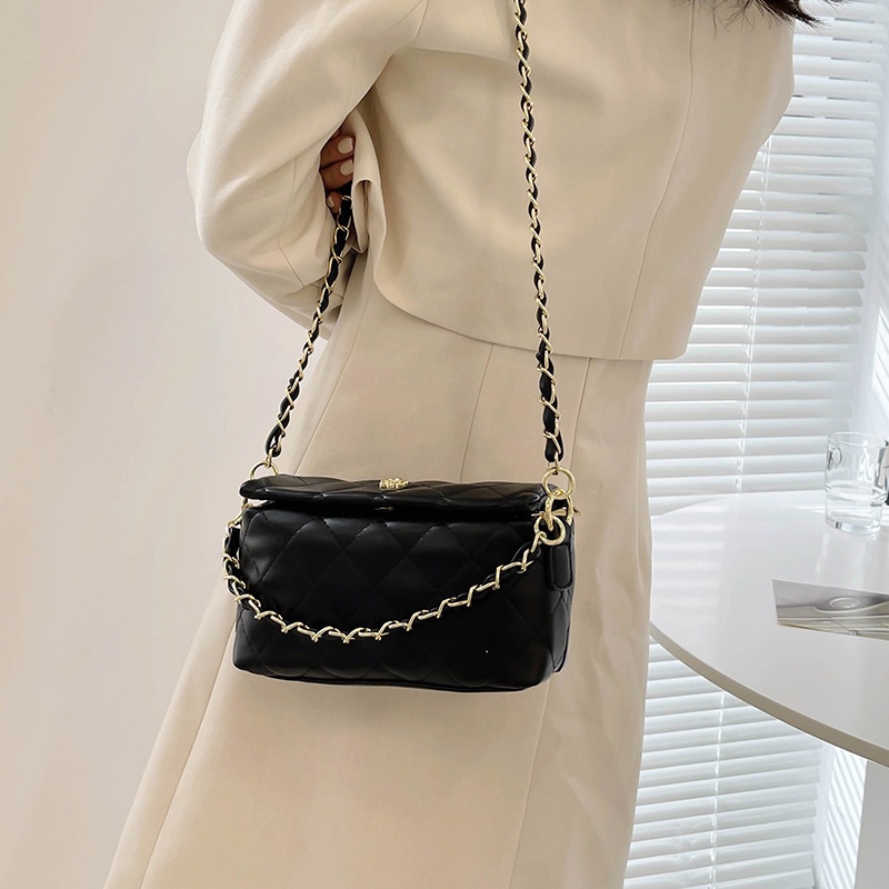 Túi Đeo Vai Hình Vuông Cỡ Nhỏ Phong Cách Hàn Quốc Thời Trang Mùa Hè Xinh Xắn Cho Nữ