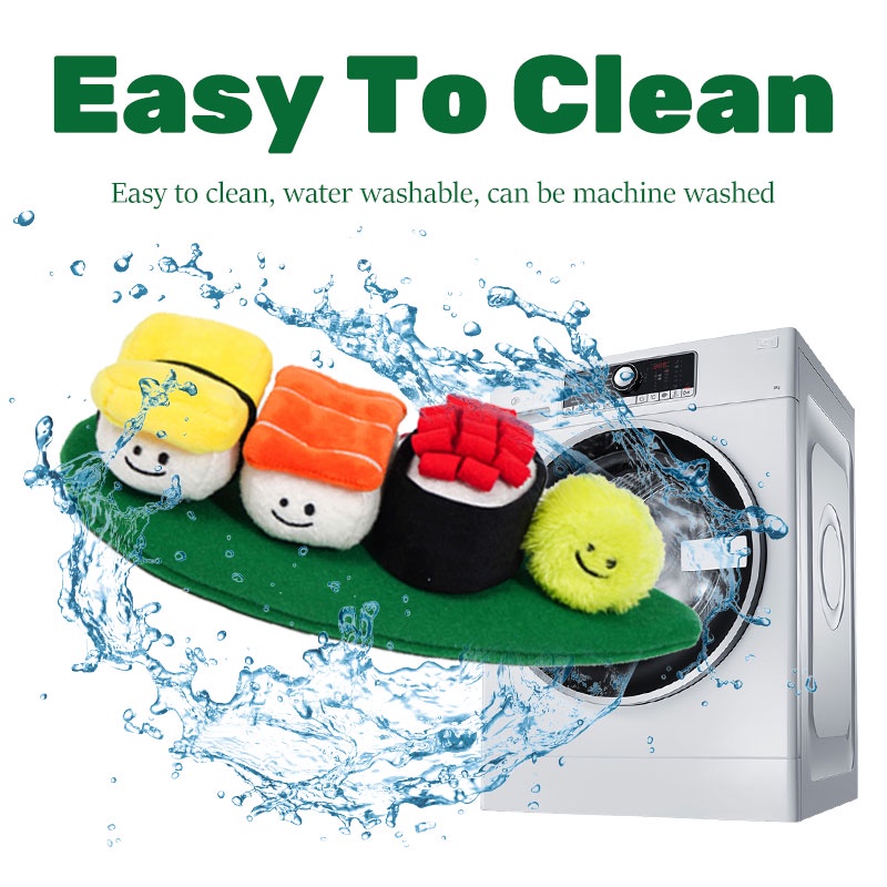 HamshMoc Đồ chơi nhồi bông luyện tập ăn chậm  cải thiện hít mùi mềm mại tương tác vui nhộn dành cho cún cưng