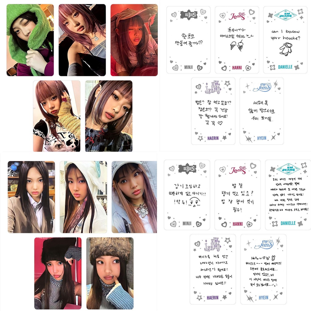 Set 5 Tấm Ảnh Lomo Card 722 Hình Nhóm Nhạc Kpop