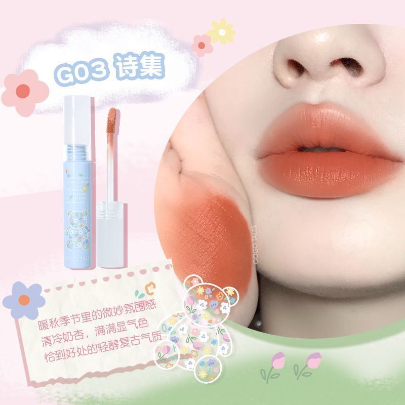 Son Môi Gogo TALES Màu Nhung Lì Thời Trang Dành Cho Nữ
