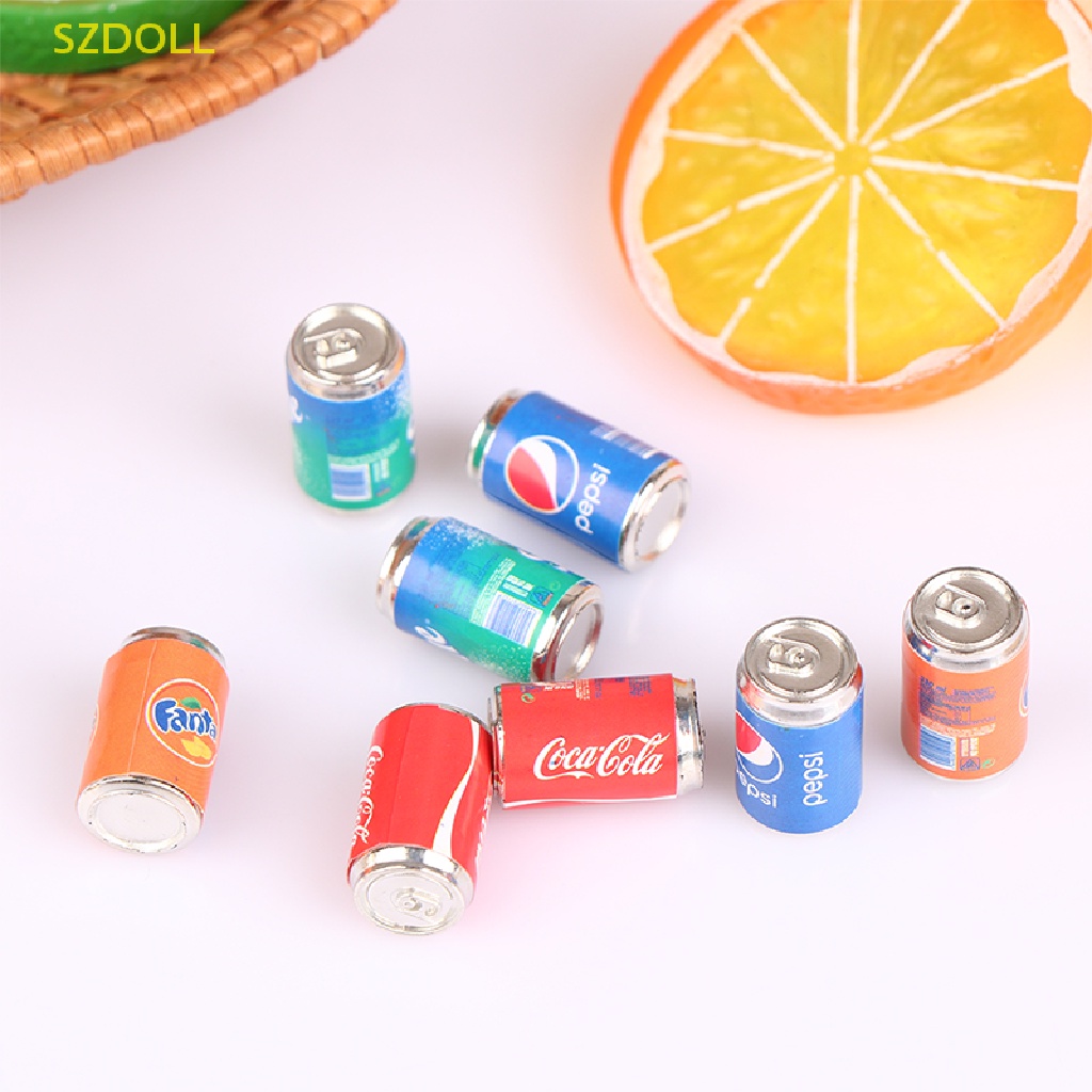 Set 4 Mô Hình Chai Nước Mini Trang Trí Nhà Búp Bê DIY