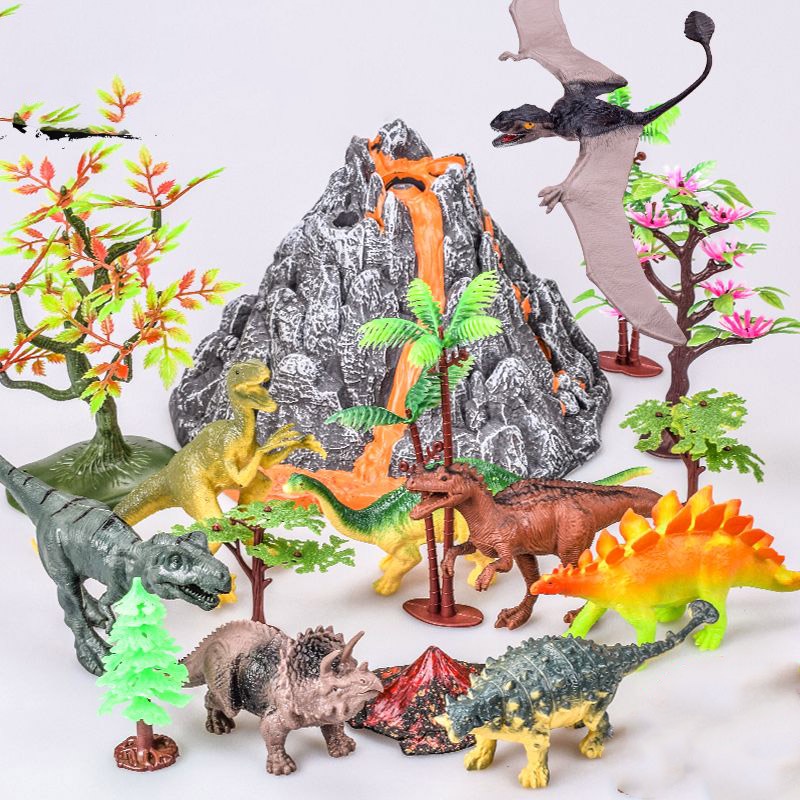 Haoerwu  Set 24 Mô Hình Khủng Long Đồ Chơi Cho Bé