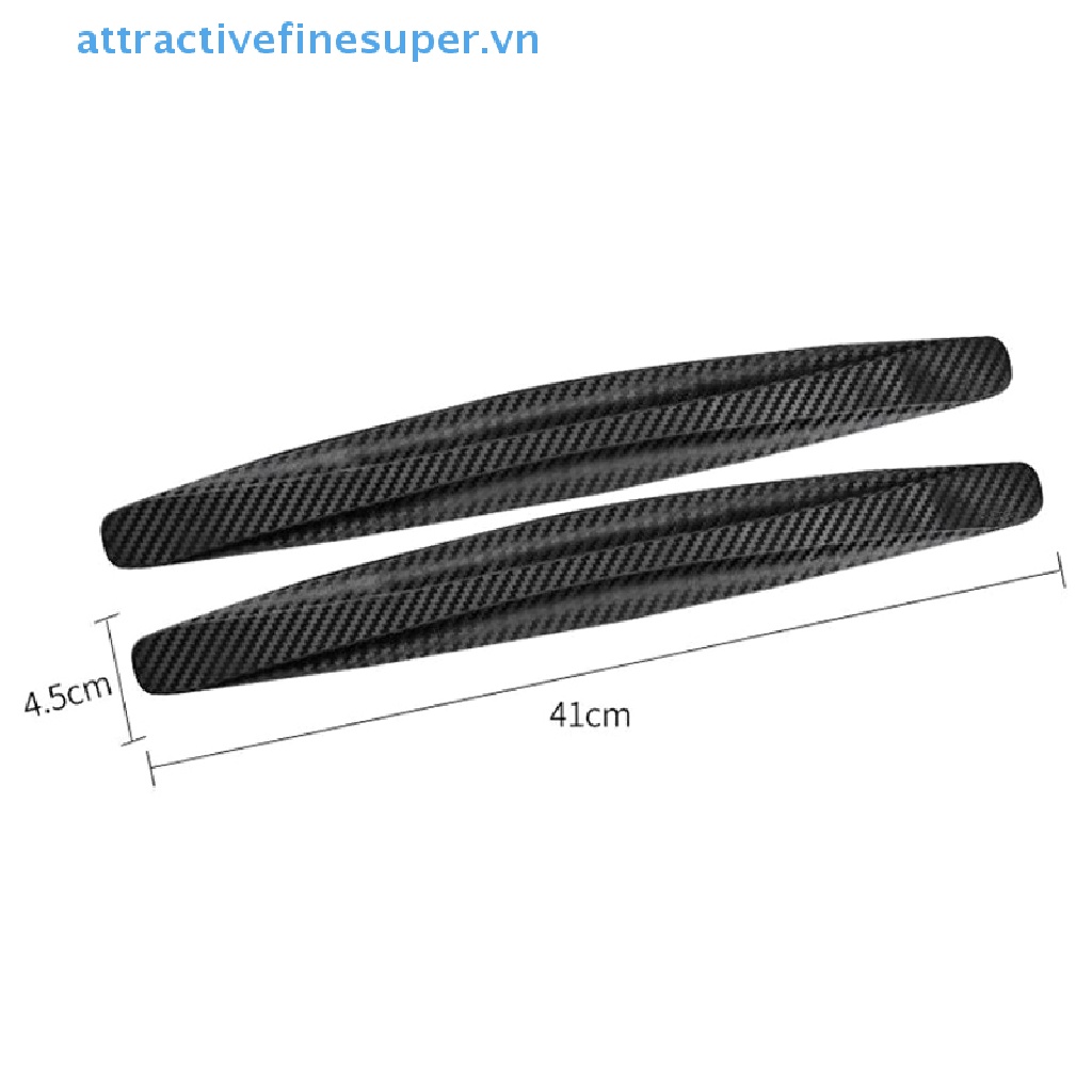 2 Dải Dán Góc Cạnh Bảo Vệ Chống Trầy Xước Cho Xe Hơi