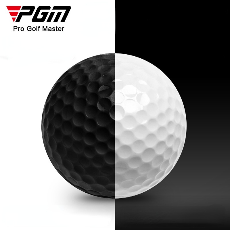 Quả Bóng Golf Ba Lớp Ba Màu Trắng Đen Q026