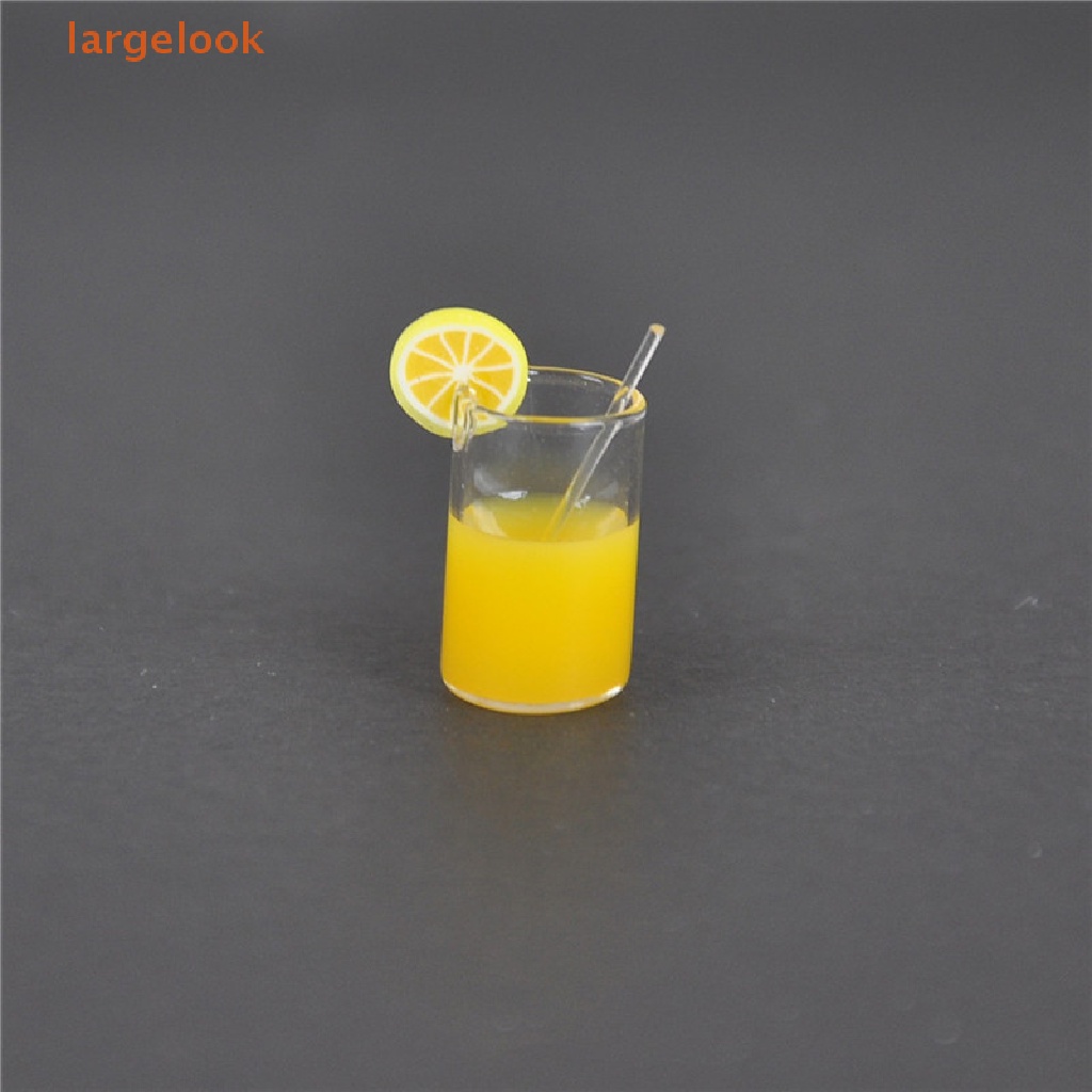 Set 2 Ly Nước Chanh Mini Tỉ Lệ 1: 12 Trang Trí Nhà Búp Bê