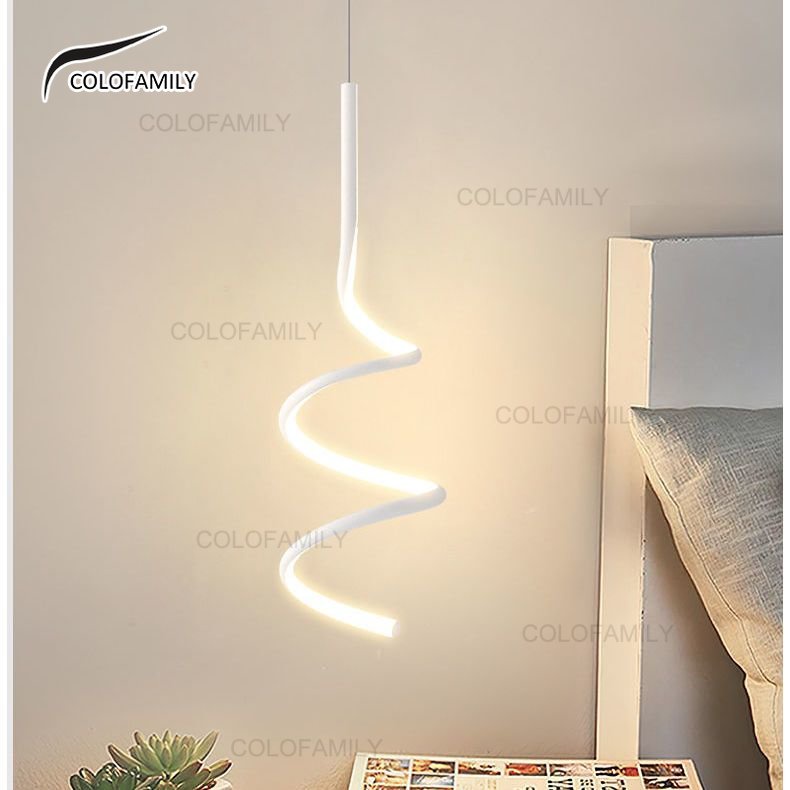 Đèn Led Treo Trần Nhà AC96 Phong Cách Bắc Âu Hiện Đại Dành Cho Trang Trí Phòng Khách / Phòng Ngủ / Hành Lang