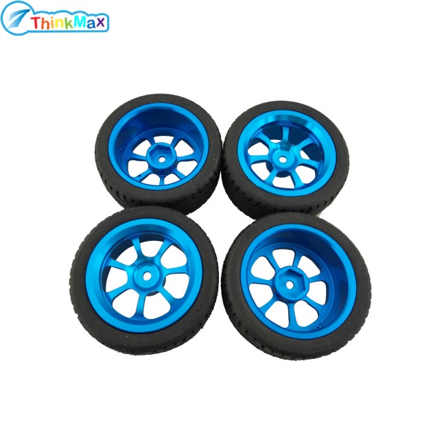 Set 4 bánh xe THINKMAX thay thế chuyên dụng cho xe điều khiển WLtoys A959-B A979-B A959 A969 tỉ lệ 1/18