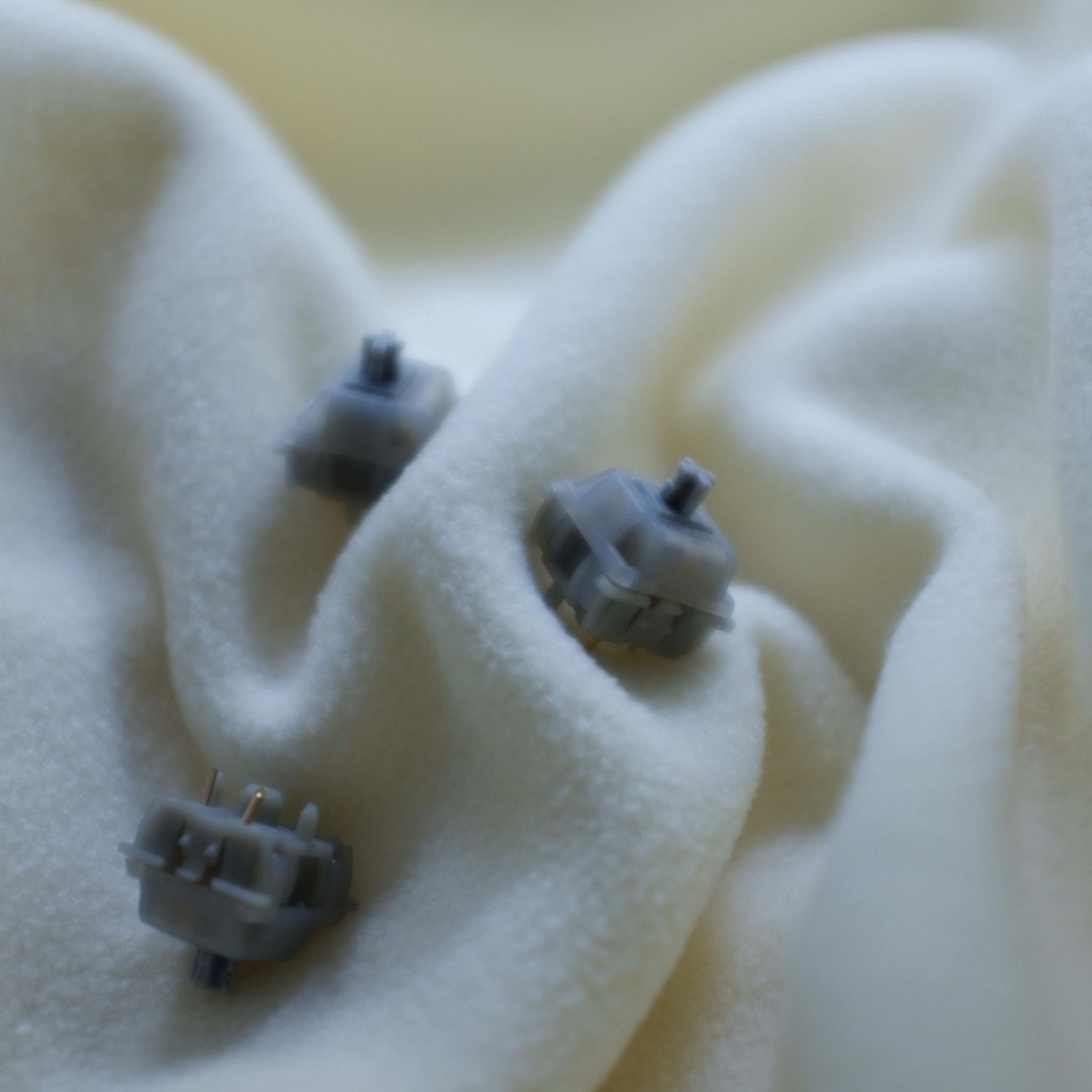 Switch Gateron Pure Berry x Modern Grey Linear Switch | Công tắc bàn phím cơ