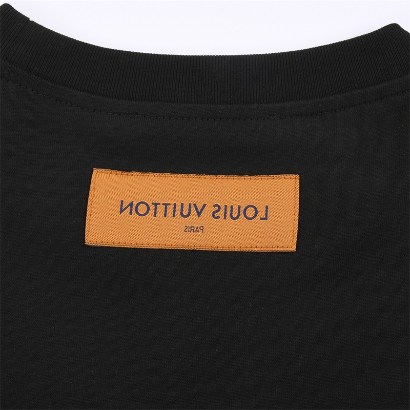 Áo Thun cotton Ngắn Tay In Họa Tiết Trắng Đen Thời Trang Cho Nam Và Nữ L6V