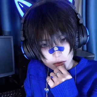 Bộ Tóc Giả Ngắn Hóa Trang Nhân Vật Anime Màu Đen / Xám / Hồng Cho Nam Và Nữ