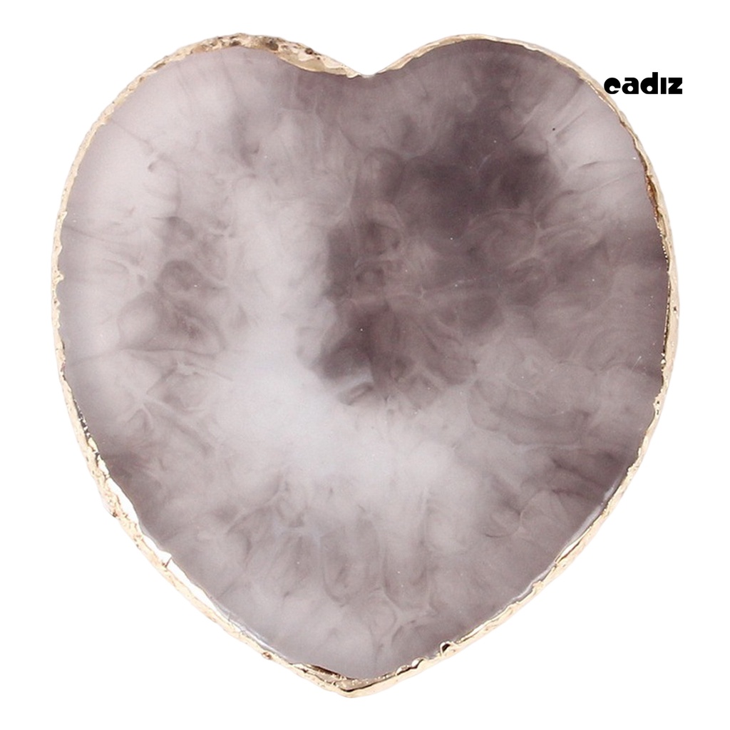 Bảng Pha Màu Vẽ Móng Nghệ Thuật Viền Tròn Trái Tim Phong Cách Nhật Bản