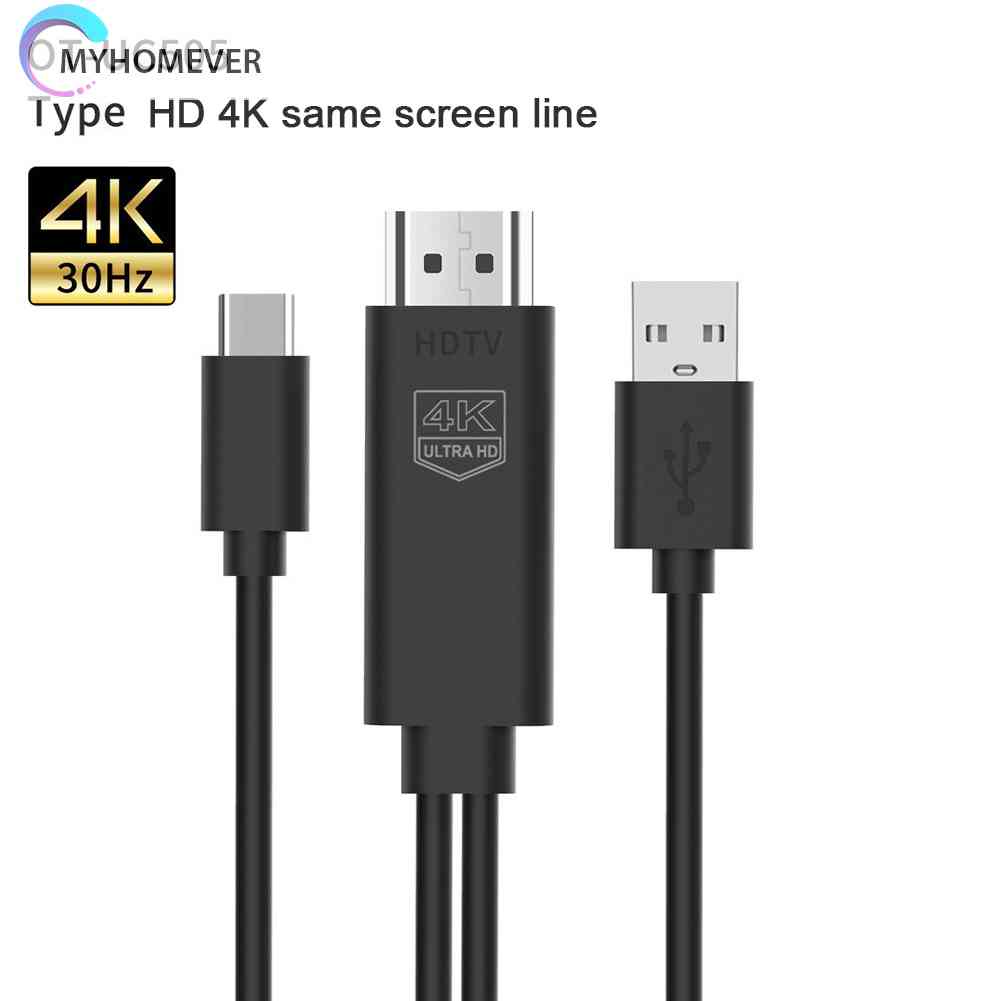 Cáp Chuyển Đổi UC-505 Từ USB Type C Sang HDMI 4K Video