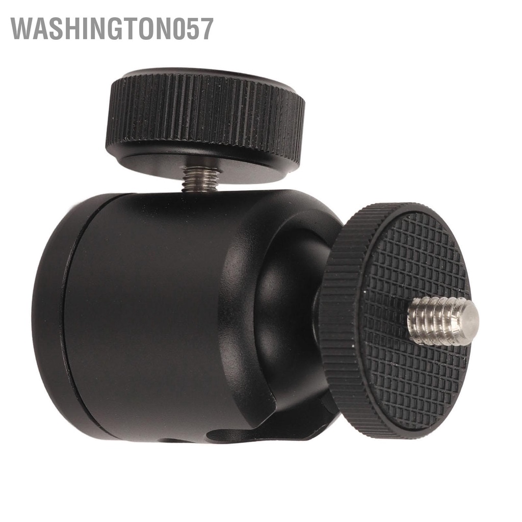 Có thể bán buôn Đầu Bi Mini 1 / 4in Vít 3 / 8in Xoay 360 Độ Bằng Hợp Kim Nhôm Cho Chân Máy Ảnh Tripod Monopod Hàng giao ngay