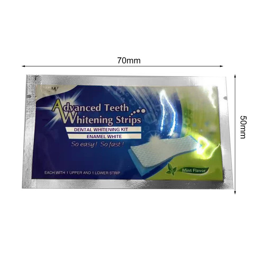 ❤Tape Teeth Whitening Strips White Tape Tooth Whitening