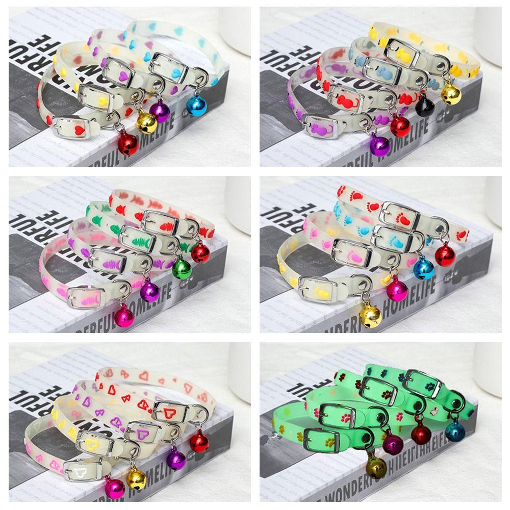 Set 1 / 3 Vòng Cổ Dạ Quang Chống Lạc Cho Mèo LAYOR1