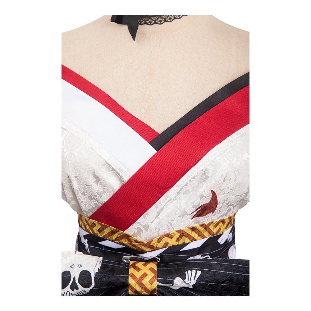 Đầm Kimono Hóa Trang Nhân Vật Hyakkiyakou 'S Shutendoji Makima