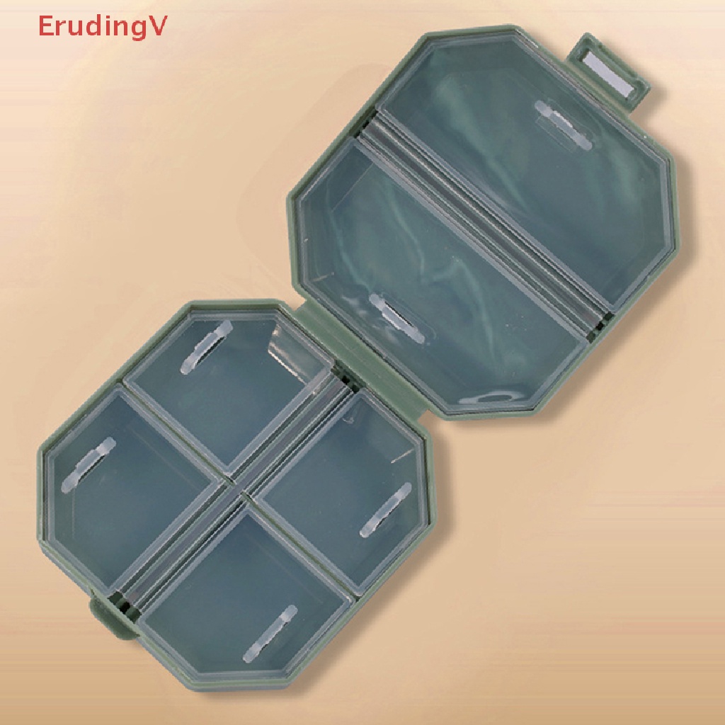 Hộp Đựng Thuốc Mini 6 Ngăn Tiện Dụng Mang Theo Du Lịch