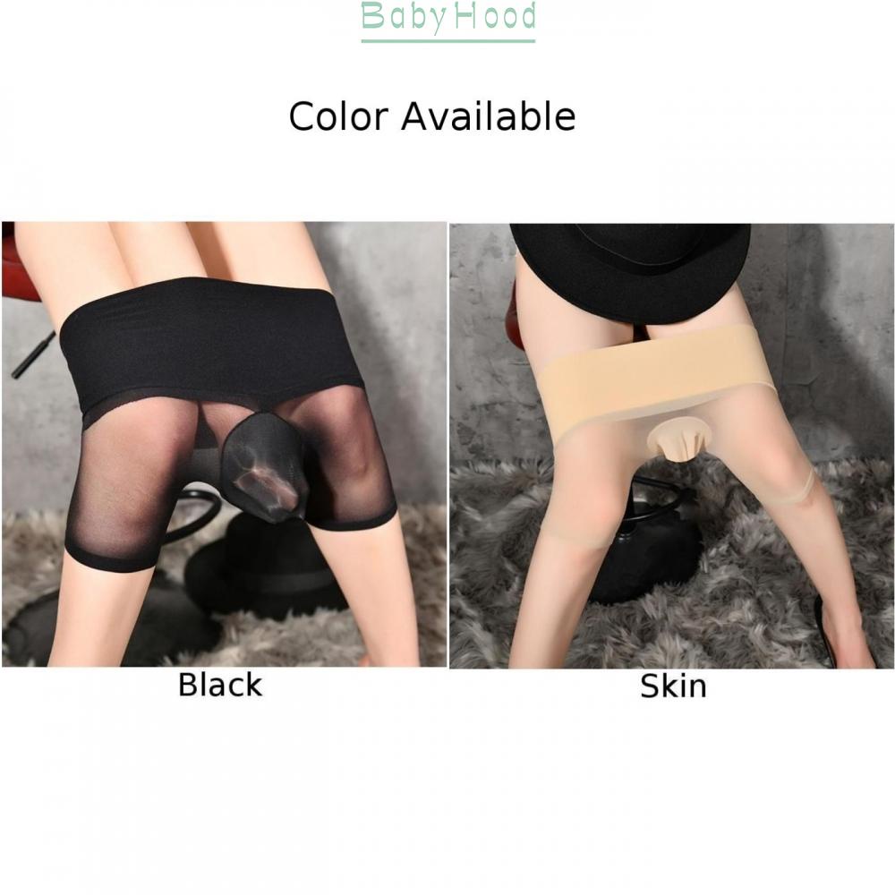 Men Boxer Shorts Seamless See-through Underwear Sexy Pantyhose Underpants Trunks Underwear#BBHOOD