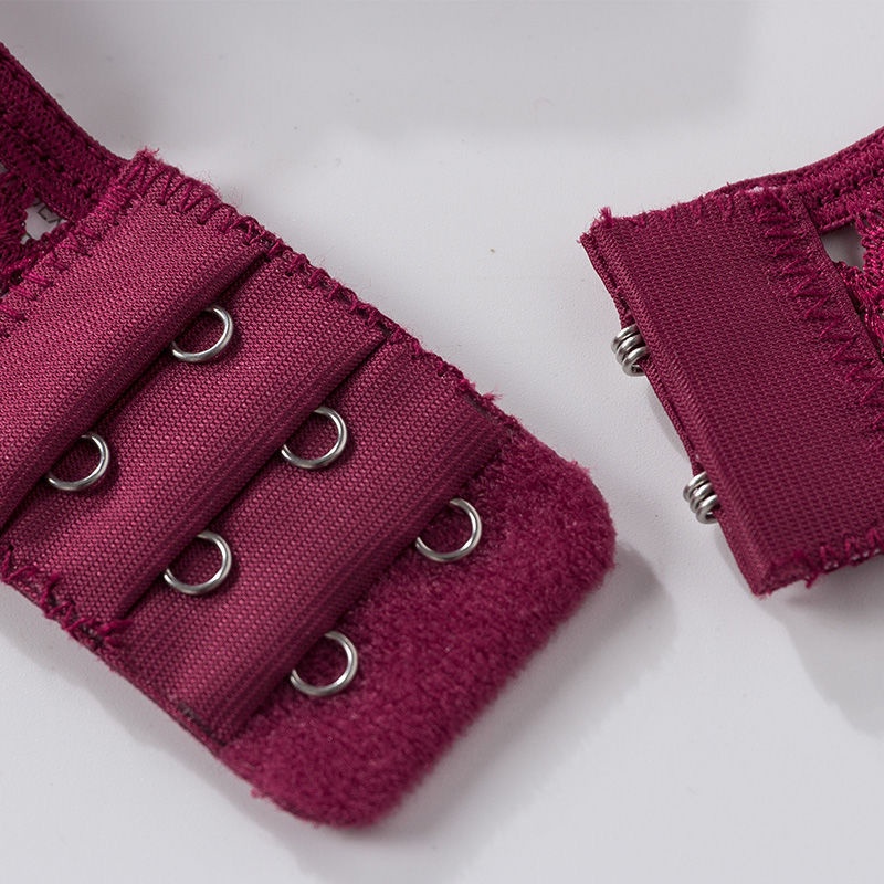 AOFEIQIKE AOFEIQIKE Bộ 3 Áo Ngực Tam Giác Không Gọng Thép Phối Ren Dây Chéo Lưng Gợi Cảm