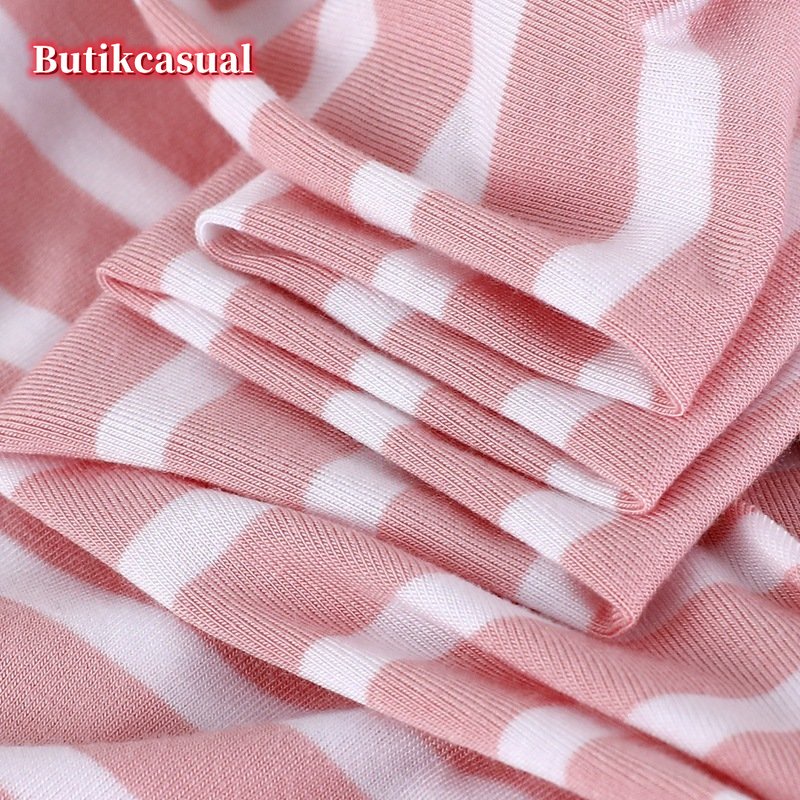 Đầm Cotton Modal Dáng Rộng Tay Ngắn Cổ Chữ V Lưng Đẹp Thoải Mái Mùa Hè Cho Nữ