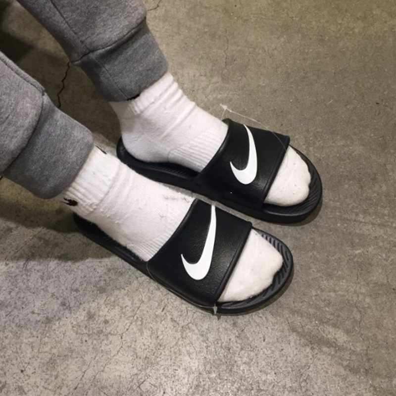 Dép Nike100% Swoosh Thoáng Khí Chống Trượt Thời Trang Cho Nam