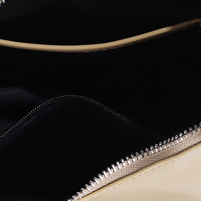 Ielgy niche Túi Đeo Vai Da Bóng Phong Cách retro Dễ Phối Đồ Cho Nữ