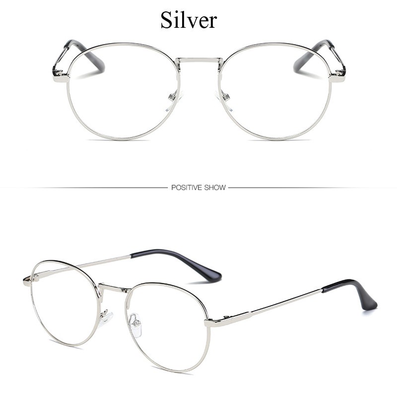 Kính Gọng Tròn Kim Loại Thời Trang