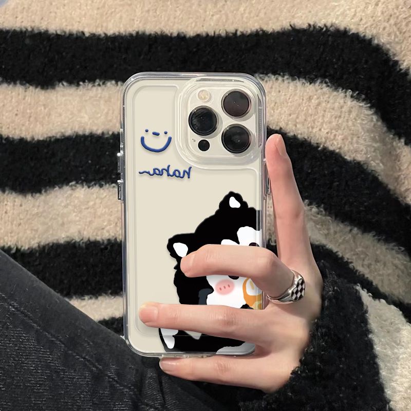 ✅Ốp Điện Thoại Chống Sốc Họa Tiết Mèo Dễ Thương Dành Cho iPhone 14 Pro Max 13 / 12 / 11 7 / 8 Plus