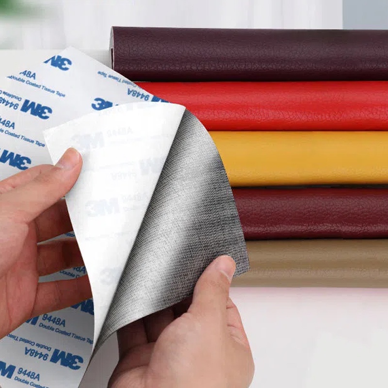 Cuộn Băng Keo Da PU 3M Dày 0.5mm Dùng Trang Trí DIY