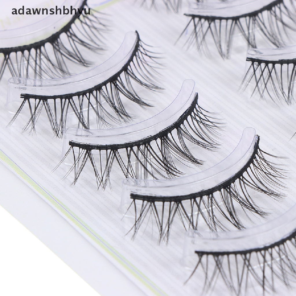 Bộ 5 Cặp Lông Mi Giả Dài Và Dày Tự Nhiên adawnshbhyu