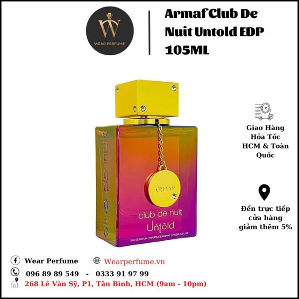 Nước Hoa Armaf Club De Nuit Untold EDP