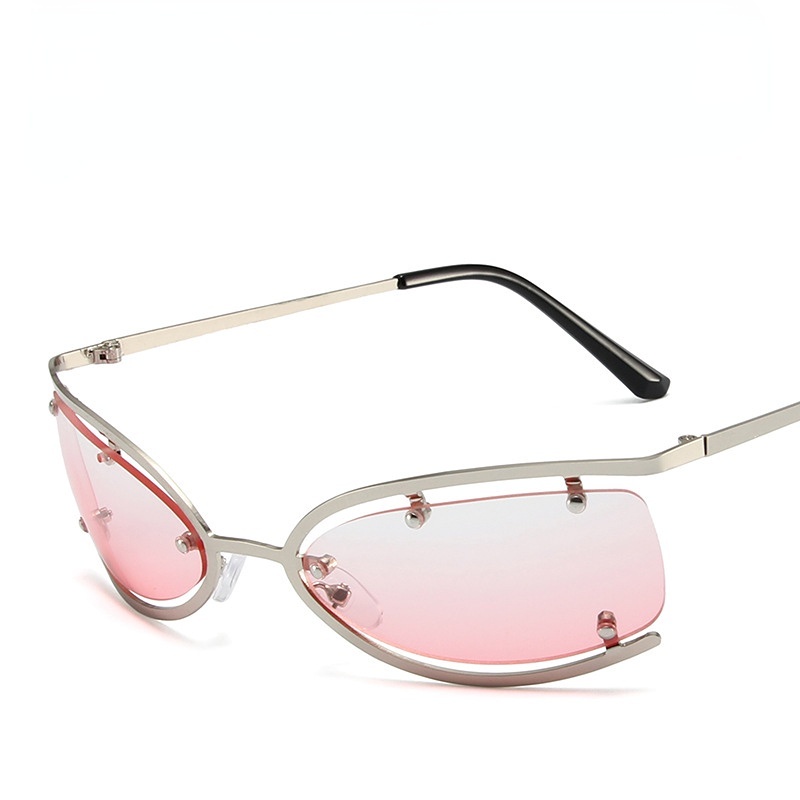 Kính Mát Thời Trang Nam Nữ Gọng Kim Loại Mới 2023 Màu Sắc