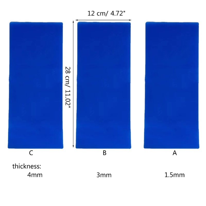 3 Miếng Lót Ly Silicone Dày Dặn