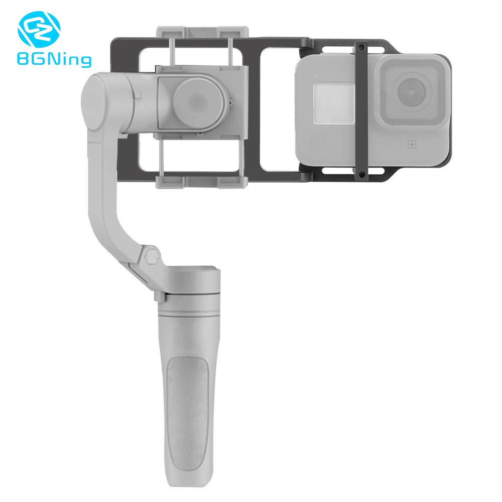 Bộ Khung Gắn Tay Cầm Chống Rung Bằng Nhựa Siêu Nhẹ Cho Gopro Hero 8 / 7 / 6 / 5 / Insta360 ONE R