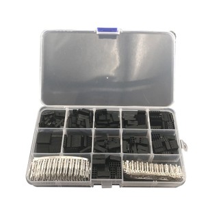 ✿vivi✿620pcs Dupont Connector 2.54mm Dupont Cable Jumper Wire Pin Header Housing Kit