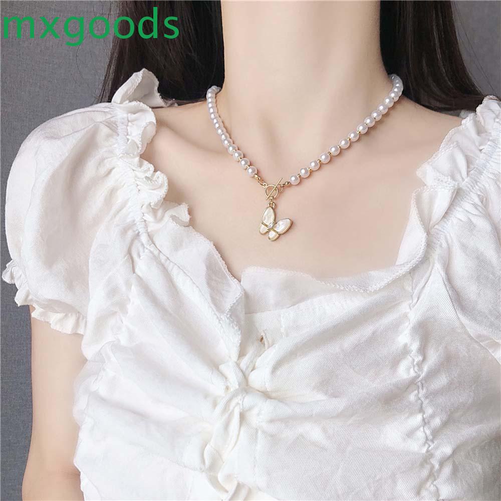 vòng cổ Đeo Cổ Bằng Hợp Kim Họa Tiết Bướm Và Mặt Cười Dễ Thương Bắt Mắt
