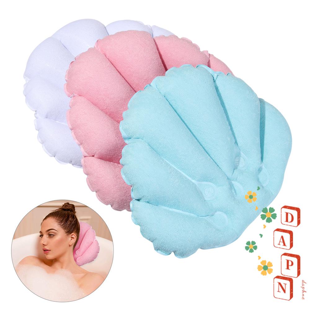 Gối Vải Bơm Hơi Mềm Mại Tiện Dụng Khi Tắm DAPHS