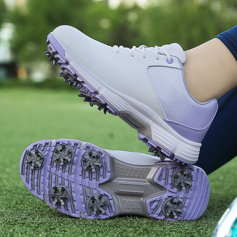 Giày Thể Thao Chơi Golf Chống Thấm Nước Trọng Lượng Nhẹ Thoáng Khí Cho Nữ
