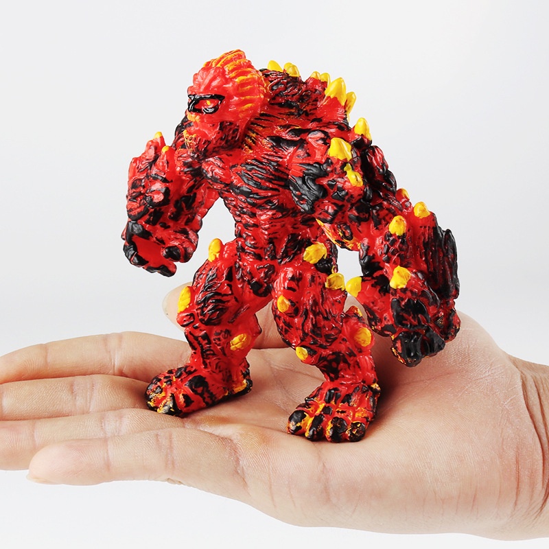 Mô Hình Quái Vật Magma Golem Trong Game Warcraft Trang Trí Bàn Làm Việc