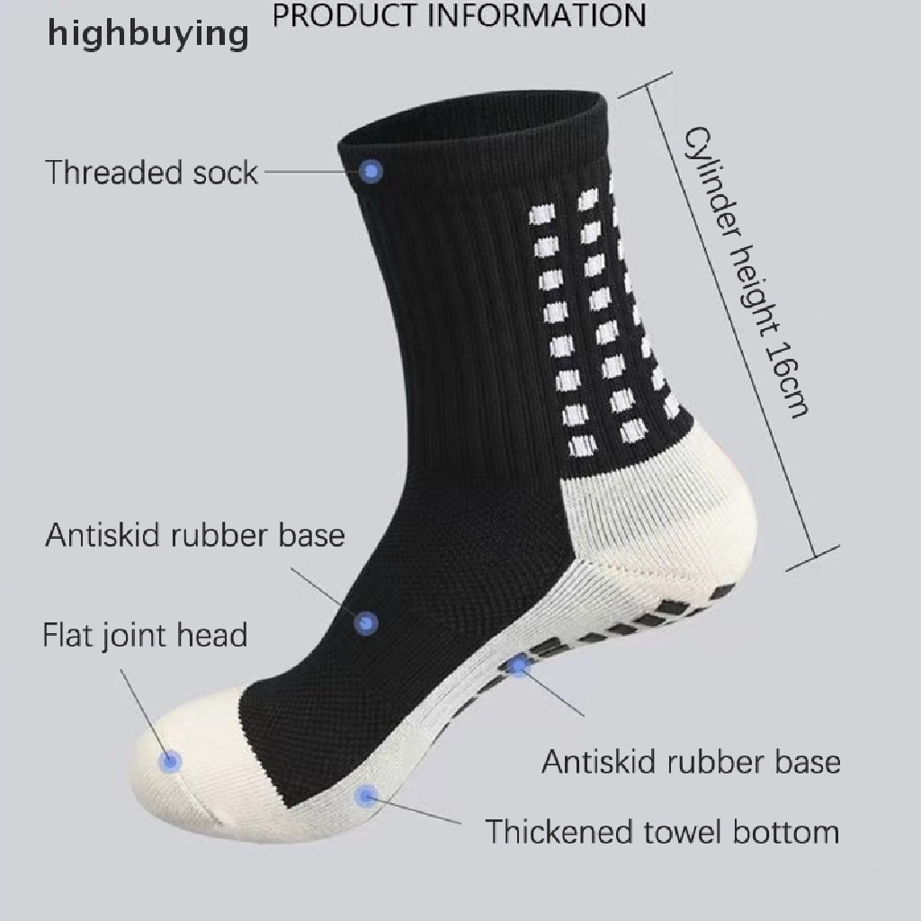 1 Đôi Tất Thể Thao Chống Trượt Thoáng Khí Cho Người Lớn Và Trẻ Em