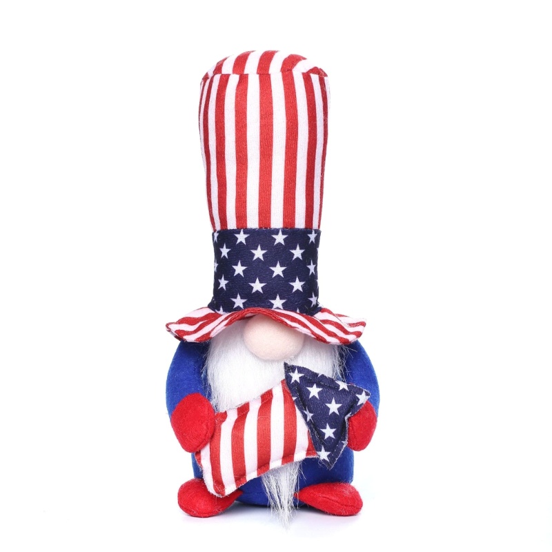Mô Hình Nhân Vật Gnomes Nhồi Bông Trong Ngày Độc Lập 4th of July
