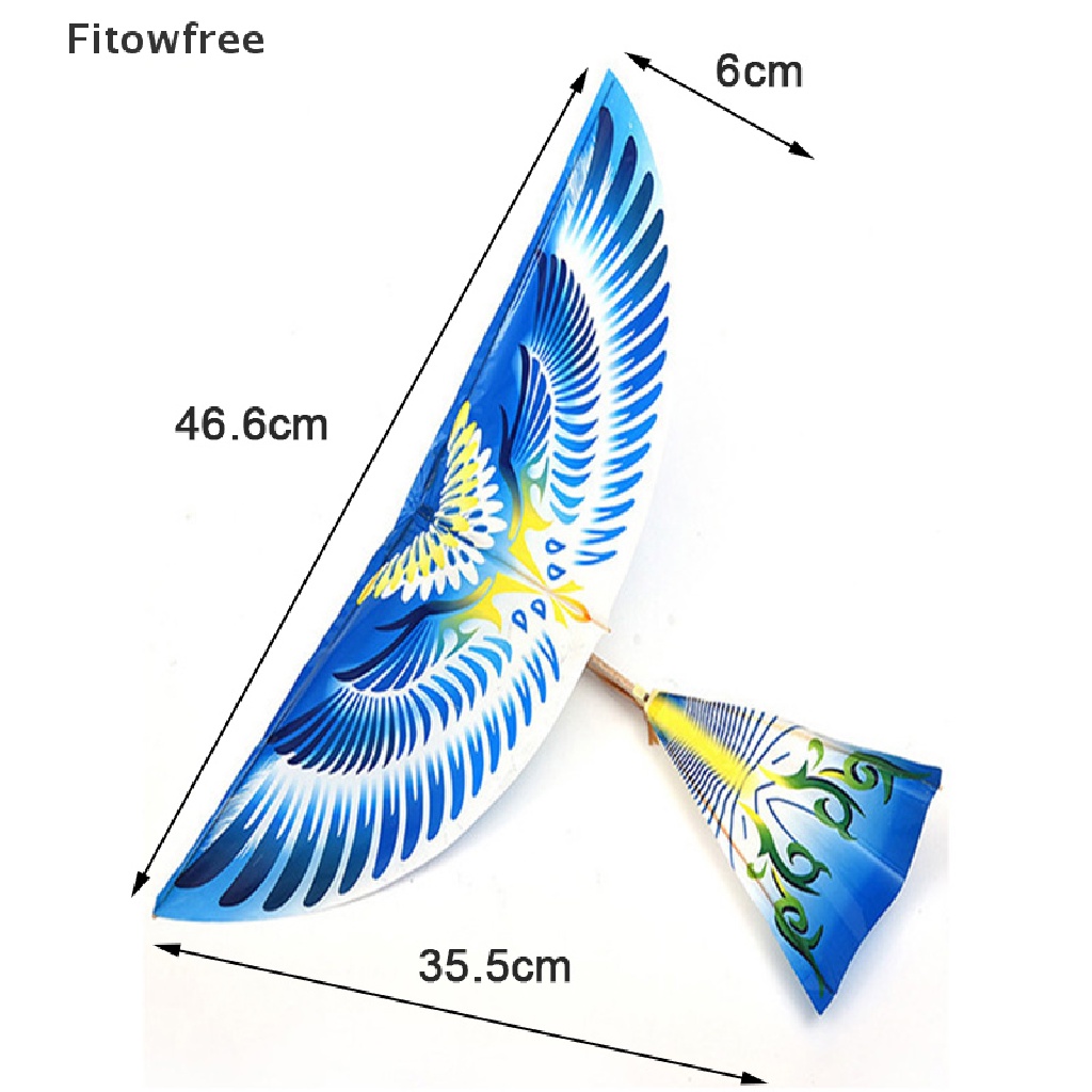 Đồ Chơi Con Chim Bay Bằng Dây Cao Su Đàn Hồi Dành Cho Trẻ Em Chơi Ngoài Trời